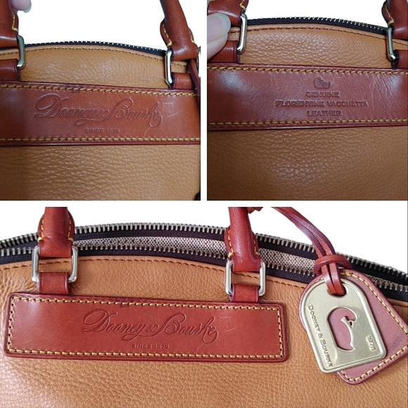 Dooney & Bourke Dillen Leather Satchel Crossbody Bag - Picture 13 of 16